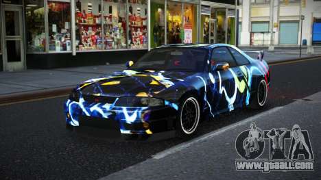 Nissan Skyline R33 Risic S10 for GTA 4