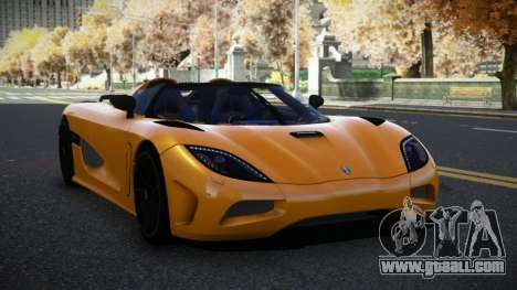 Koenigsegg Agera Jesca for GTA 4