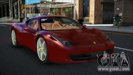 Ferrari 458 Zicew for GTA 4