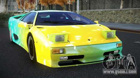 Lamborghini Diablo Hunbe S12 for GTA 4