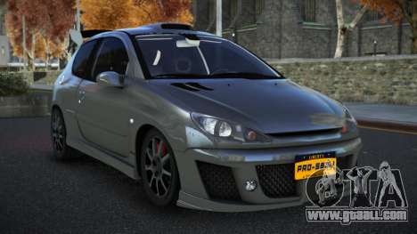 Peugeot 206 Jiujo for GTA 4