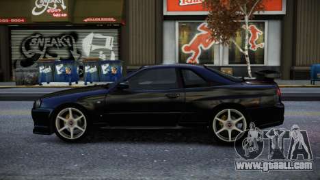 Nissan Skyline R34 Tuji for GTA 4