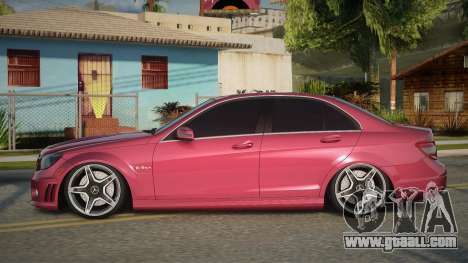 Mercedes-Benz C63 AMG 10th for GTA San Andreas
