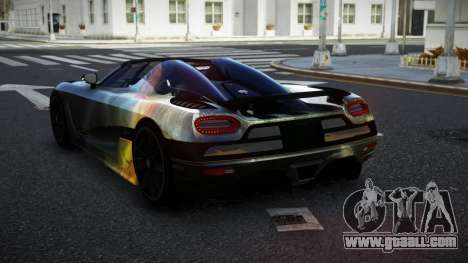 Koenigsegg Agera Jesca S5 for GTA 4