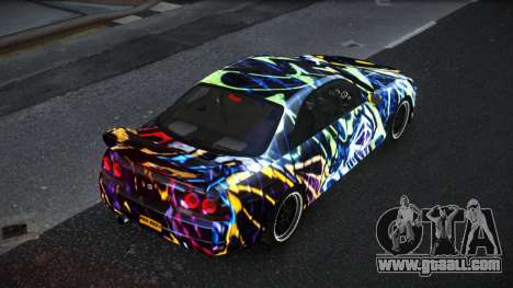 Nissan Skyline R33 Risic S10 for GTA 4
