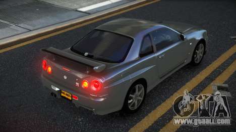 Nissan Skyline R34 Calosca for GTA 4