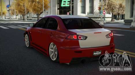 Mitsubishi Lancer Evolution X Fackam for GTA 4