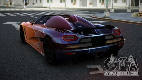 Koenigsegg Agera Jesca S6 for GTA 4