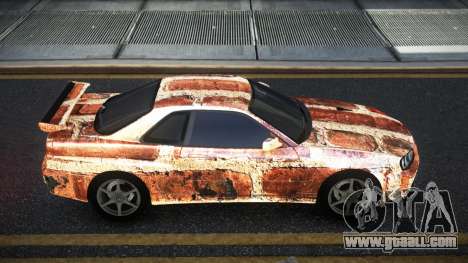 Nissan Skyline R34 Calosca S6 for GTA 4