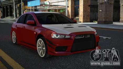 Mitsubishi Lancer Evolution X Fackam for GTA 4