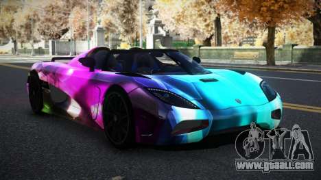 Koenigsegg Agera Jesca S2 for GTA 4