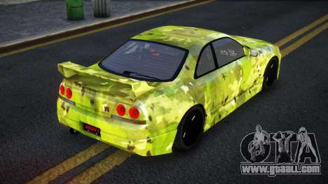 Nissan Skyline R33 Letyxis S3 for GTA 4