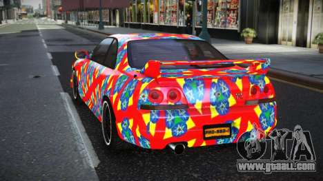 Nissan Skyline R33 Risic S1 for GTA 4