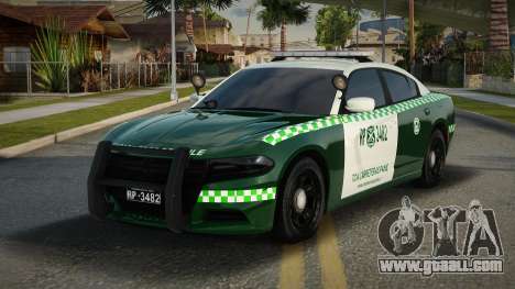 Dodge Charger De Carabineros De Chile for GTA San Andreas