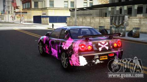 Nissan Skyline R34 Calosca S13 for GTA 4