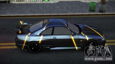 Nissan Skyline R33 Letyxis S9 for GTA 4