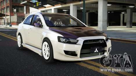 Mitsubishi Lancer Evolution X Tachecunu for GTA 4