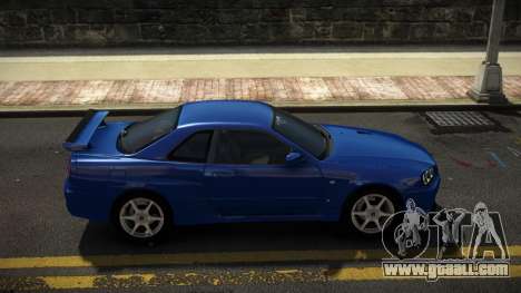 Nissan Skyline R34 Nehgan for GTA 4