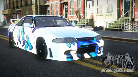Nissan Skyline R33 Letyxis S2 for GTA 4