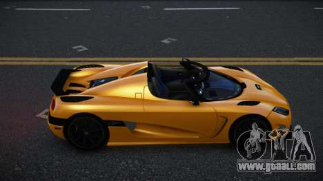 Koenigsegg Agera Jesca for GTA 4