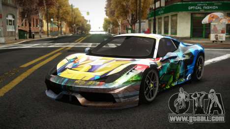 Ferrari 458 Ashber S1 for GTA 4