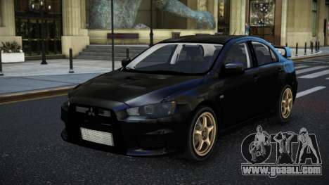 Mitsubishi Lancer Evolution X Etux for GTA 4