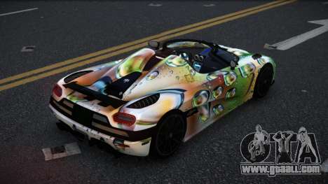 Koenigsegg Agera Jesca S8 for GTA 4