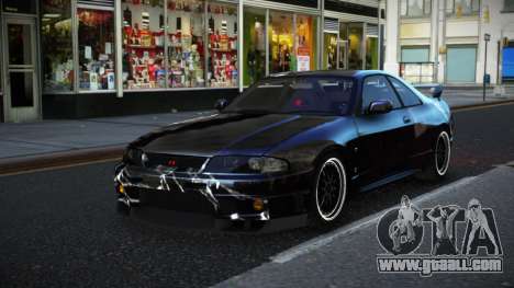 Nissan Skyline R33 Risic S6 for GTA 4