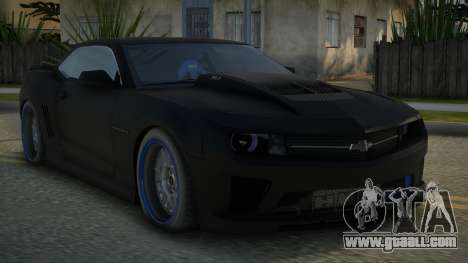 Chevrolet Camaro ZL1 Black 12th for GTA San Andreas