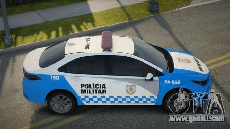 Toyota Corolla 2021 PMERJ 2025 for GTA San Andreas