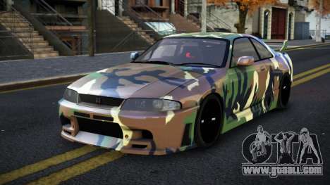 Nissan Skyline R33 Letyxis S13 for GTA 4