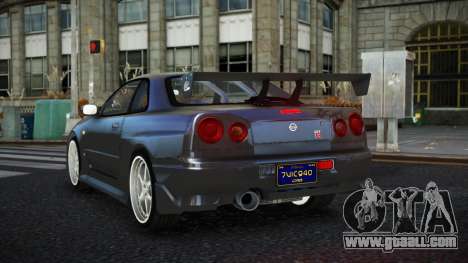 Nissan Skyline R34 Moxsijo for GTA 4