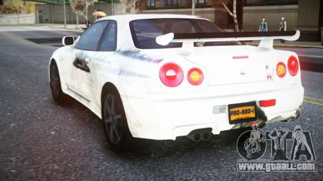 Nissan Skyline R34 Owyna S11 for GTA 4