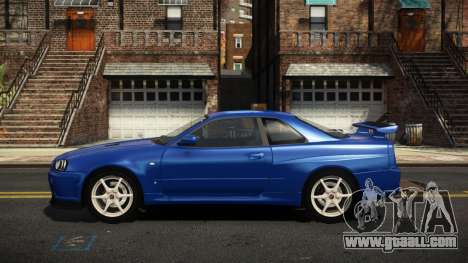 Nissan Skyline R34 Nehgan for GTA 4