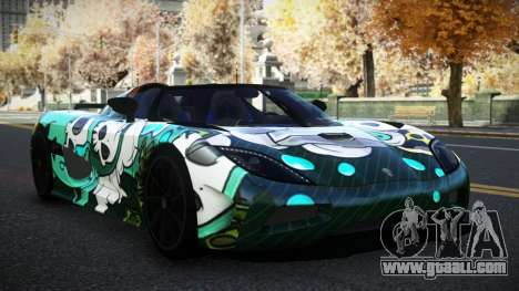 Koenigsegg Agera Jesca S13 for GTA 4
