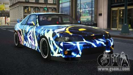 Nissan Skyline R33 Risic S10 for GTA 4