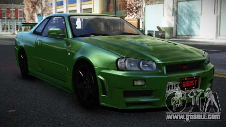 Nissan Skyline R34 Gafzevo for GTA 4