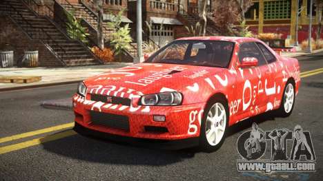 Nissan Skyline R34 Nehgan S13 for GTA 4