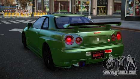 Nissan Skyline R34 Gafzevo for GTA 4
