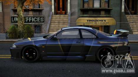 Nissan Skyline R33 Letyxis S9 for GTA 4
