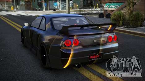 Nissan Skyline R33 Letyxis S9 for GTA 4
