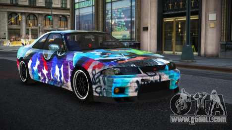 Nissan Skyline R33 Risic S14 for GTA 4
