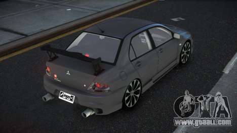 Mitsubishi Lancer Evolution VIII Duwtodaw for GTA 4
