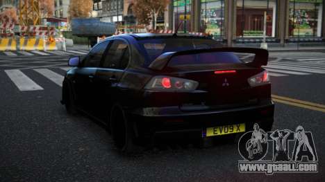 Mitsubishi Lancer Evolution X Tonjiwefo for GTA 4