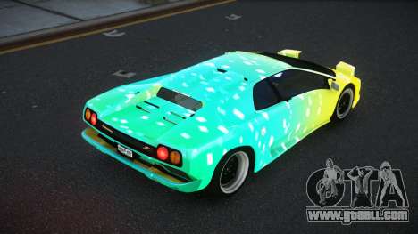 Lamborghini Diablo Hunbe S12 for GTA 4