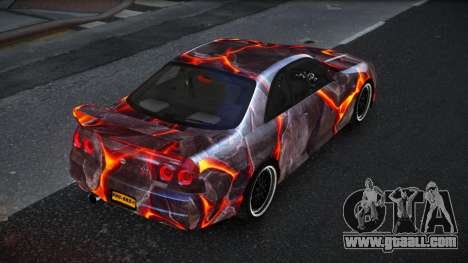 Nissan Skyline R33 Risic S9 for GTA 4