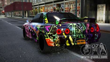 Nissan Skyline R32 Napho S12 for GTA 4
