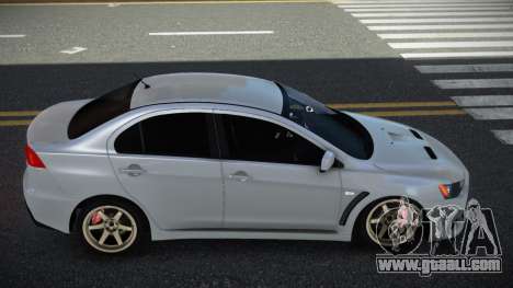 Mitsubishi Lancer Evolution X Nihtesuva for GTA 4