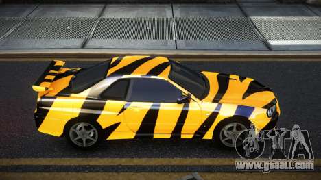 Nissan Skyline R34 Calosca S14 for GTA 4
