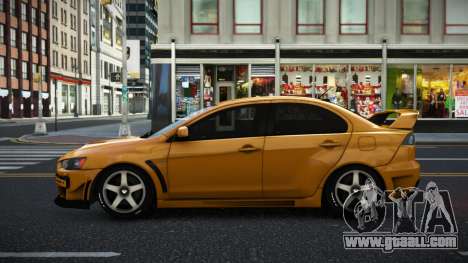 Mitsubishi Lancer Evolution X Jigwus for GTA 4
